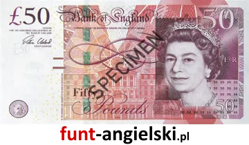 20 funtów angielskich awers seria F